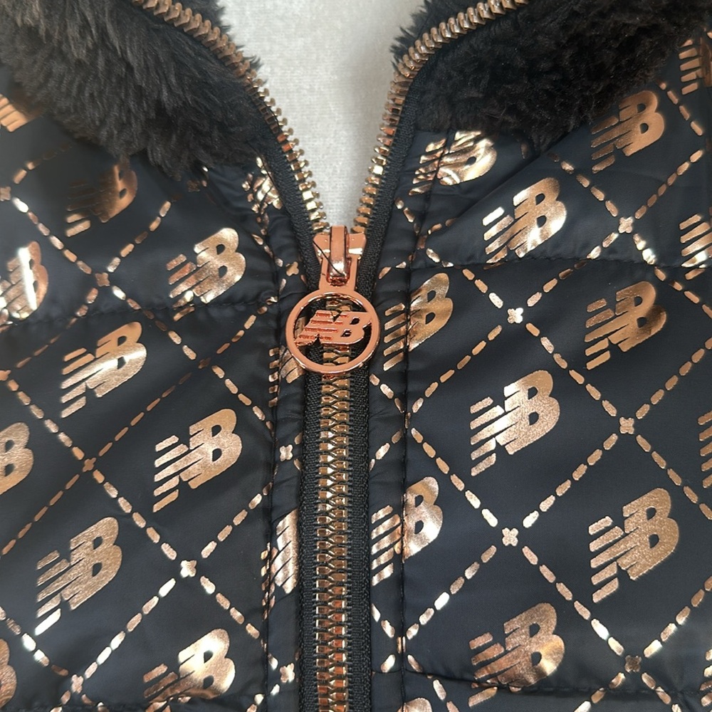 New Balance Black and Gold Jacket - Picture 5 of 14